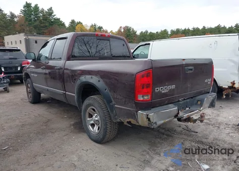 2004 Dodge Ram 1500 Slt/Laramie из США, поврежденный, VIN 1D7HU18D34S738668